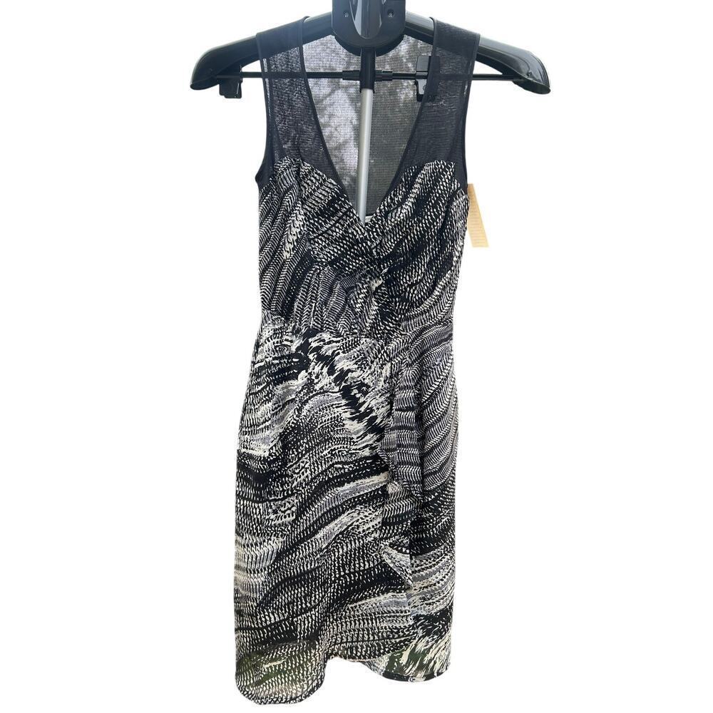 NWT Twelfth Street by Cynthia Vincent Silk Wool Wrap Dress - 0